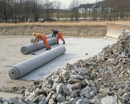 HaGa® Toile de drainage en non-tissé 120 g/m² Largeur 0,5 m (vendu au  mètre) : : Jardin