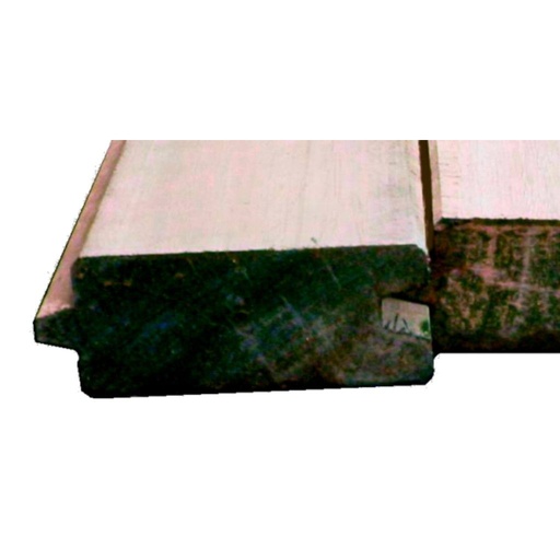 Déstockage -Palplanche Azobé irrégulière (largeur 18cm)