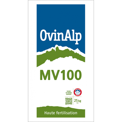 [MV-100SAC25KG] OvinAlp MV100 - granulés bouchonnés (25KG)