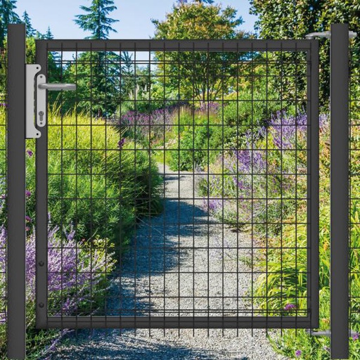 [BETAEGIDIABEKAFOR-170X100ANTHRA - B1] EGIDIA Bekafor portail pivotant simple Betafence - ANTHRACITE