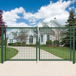 EGIDIA M50 portail pivotant double Betafence - VERT