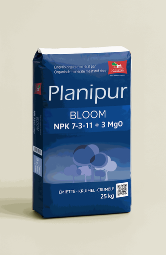 [PLANIPURBLOOM25KG]  Engrais PLANIPUR BLOOM 7-3-11 +3 MgO - La Plaine Chassart
