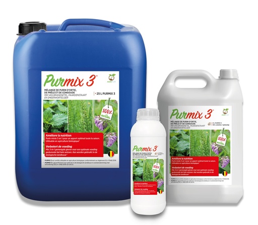 Purmix 3, purin d'ortie, prêle et consoude