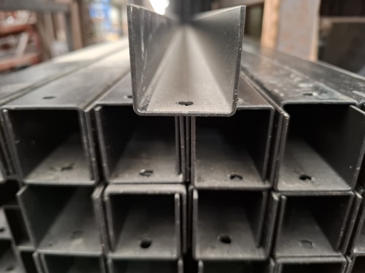 Profils U en aluminium pour Poteau universel H - Anthracite