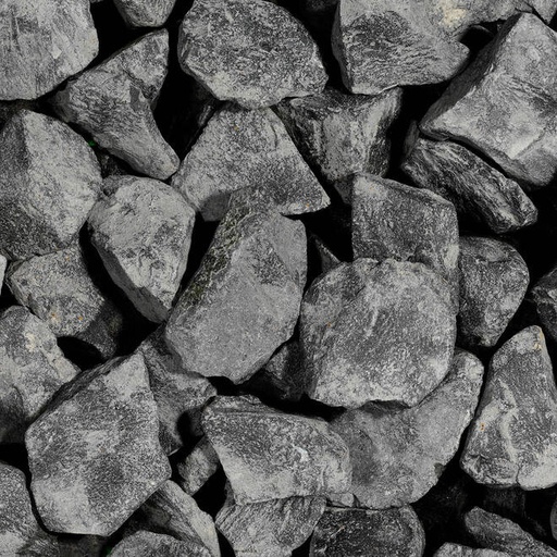 [BASALTENOIR32-56/BB500KG] Petites roches Basalte Noir 32-56 mm