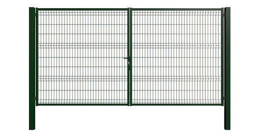 Portail Hercules - Double battant - VERT