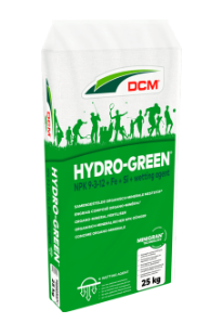[DCMHYDROGREEN25KG] Hydro-Green (Minigran) 9-3-12 + Fe + Si - DCM