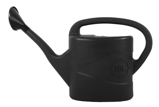 [AVRARROSOIRNOIR10L] Arrosoir plastique recyclé - 10 litres