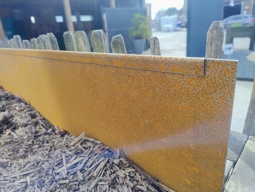 Bordure corten PROFLEX IS avec repli anti-coupure